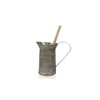 Antic Line - Zinc pot with brush "Toilettes"