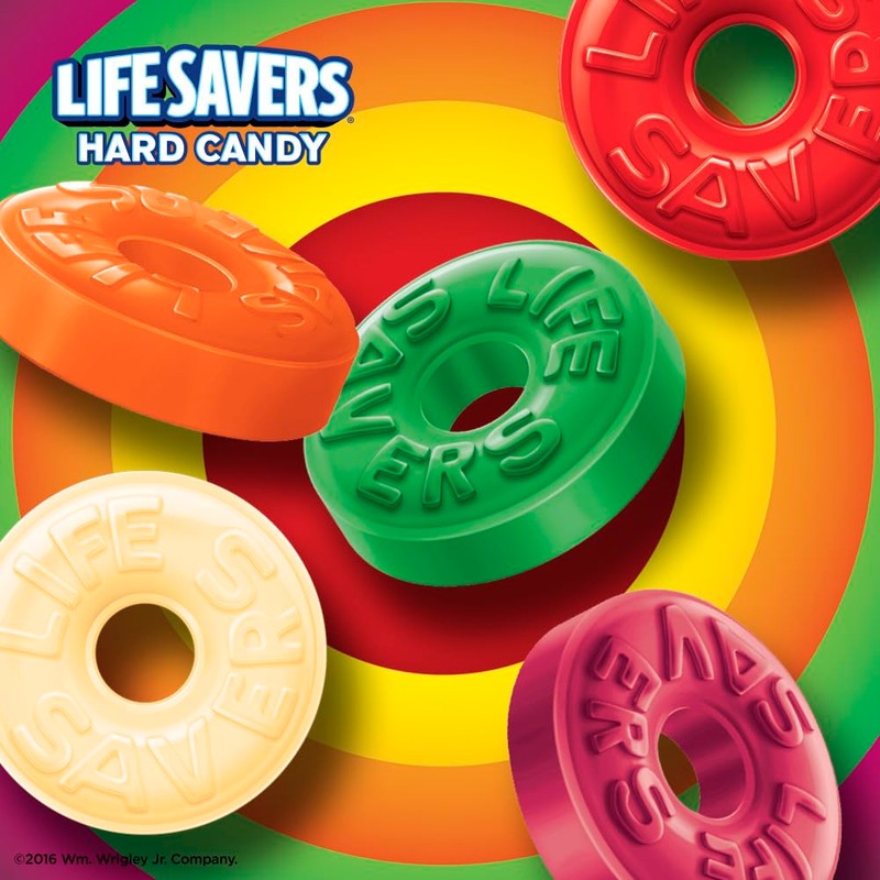Lifesavers, Hard Candy 5 Flavors Bag, 6.25 oz