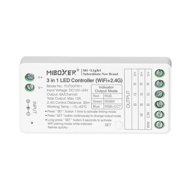 Minxue FUT037W+3 in 1 LED Sheet Controller (WiFi+2.4G)