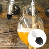 100Pcs Beer Plugs Tap Brush Dustproof Multifunctional Nylon Cleaning Brush