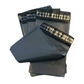 NN BARGAINS 100 Grey Mailing Bags 6x9 Inches – Eco-Friendly 100% Recycled Plastic, Waterproof & Tear-Resistant Poly Mailers - Envelope - Self-Seal Postal Bags for Secure Shipping – 6x9