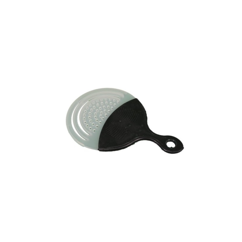 2 Clear Plastic Can Strainer With Grip Handle Drain Tuna