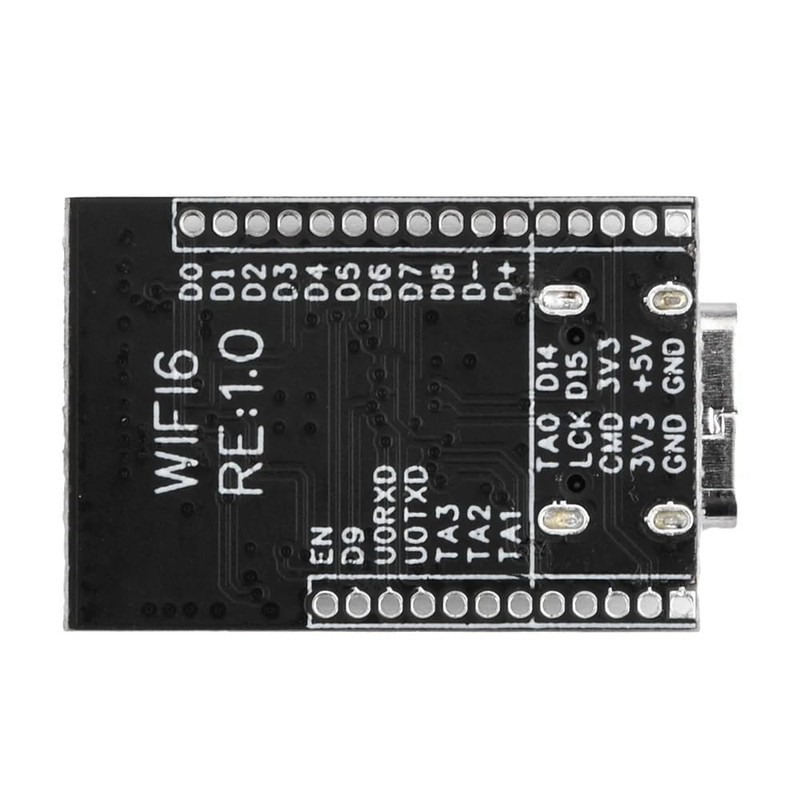 TECNOIOT WiFi6 ESP32-C6 Development Board RGB LED Quartz Oscillator ESP32