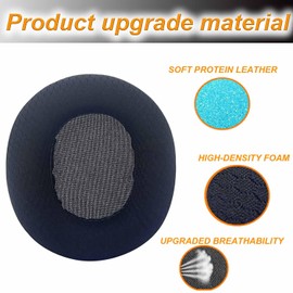 Arctis 3/5 / 7/9 Replacement Earpads for SteelSeries Arctis 3 / Arctis 5 / Arctis 7 Arctis 9 / Arctis 1 / Arctis pro Lossless Wireless Headphone,Ear Pads Cushions with Noise Isolation Memory Foam.