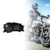 Ronyme Motorcycle Gauge Cluster Accessories Compatible Black Odometer for Pulsar