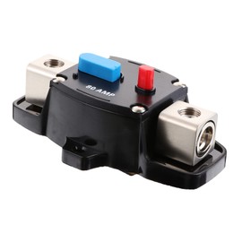 ABOOFAN 80A Circuit Breaker Fuse for Car Audio Systems Manual Reset Protection Switch Prevents for Automotive Electronics Inverters Reliable Circuit Protection