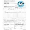 2024 New ADA Dental Claim Form- 2500 sheets