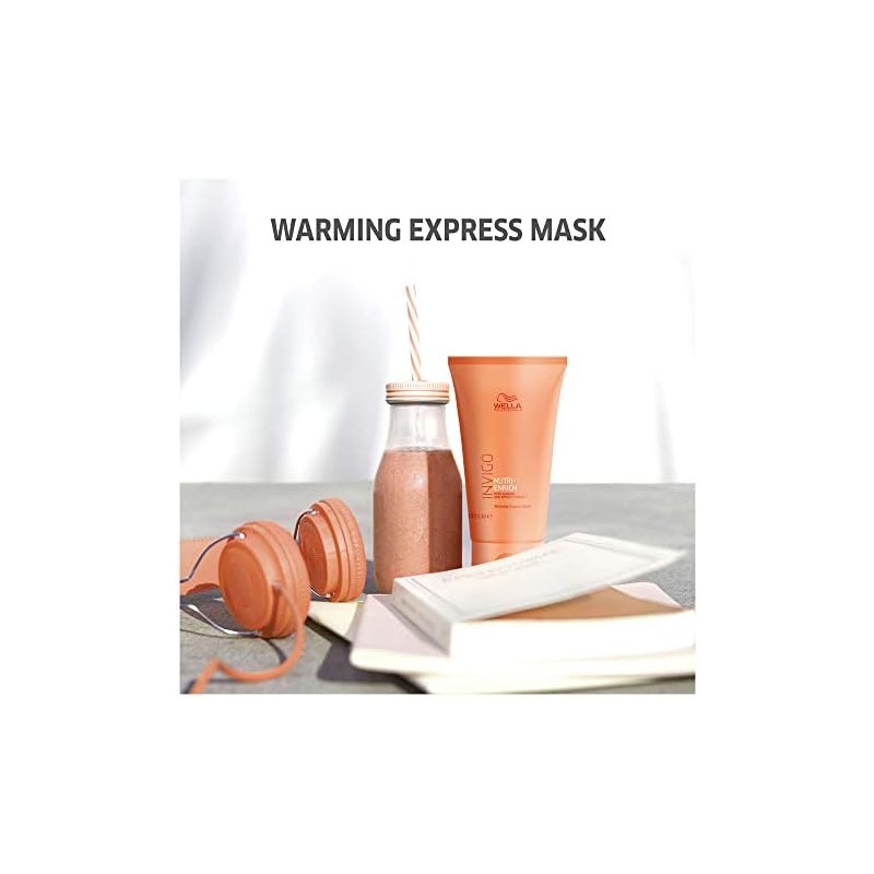 Wella Professionals Invigo Nutri-Enrich Mascarilla Self Warm Reparación Daño 150ml