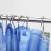 12 Stainless Steel Shower Curtain Rings Heavy Duty Ball Bearing