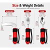 Bendable Adaptive Utensils 3-Piece Set, Parkinsons Fork Spoon Rocker Knife,