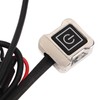 1 Pair Handlebar Heated Grip 3 Level Temperature Adjustment Electric