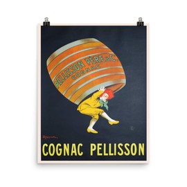Vintage Poster - Cognac Pellisson 0428 - Enhanced Matte Paper Poster (16X20)