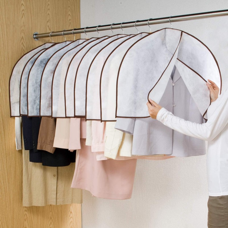Astro 110-09 Clothes Cover, White, Front Matching, Set of 10,