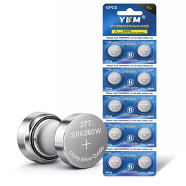 10 Pack SR626SW 377 Watch Batteries 1.55V Silver Oxide Button Cell Battery