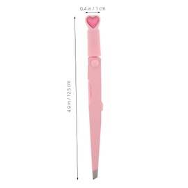 Mikinona Stainless Steel Eyebrow Trimmer Eyelash Tweezer Eyebrow Clip Tool for Women Multi-functional 3-in-1 Eyebrow Trimmer