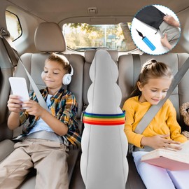 BBTO Separador Inflable para Asiento Trasero de Coche, Separador de Asiento de Coche, Descanso Portátil para Asiento Trasero para Niños para Evitar Peleas y Reducir el Estrés de los Padres en Viajes