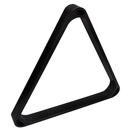 OKKO Billiard Pool Table Heavy-Duty Deluxe Plastic 8 Ball Triangle Rack for 2 1/4" Pool Balls