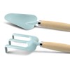 4pcs Garden Shovel Multipurpose Efficient Cartoon Wood Handle Digging Shovel