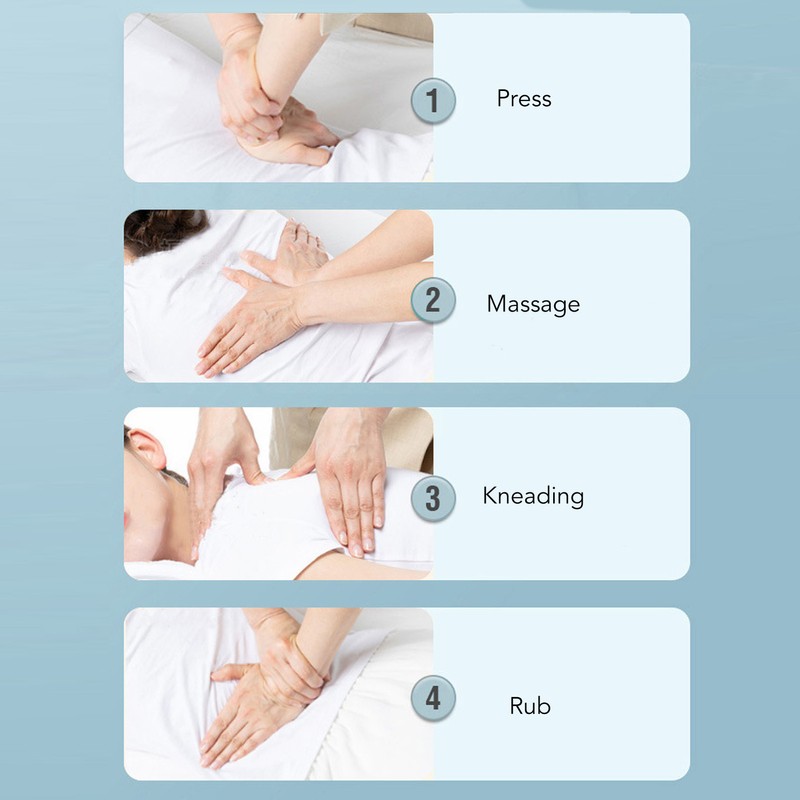 Handheld Full Body Massager USB Multifunctional Portable Hot Compress Handheld