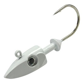 Hogy Twitcher White Jigging Lure JIG Hook for Fishing & Jigs, for Pilken Lead Head for Rubber Shads, Jigs for Norway