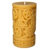 Sunbeam Candles Beeswax Coexist in Peace Pillar