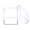 EINCORN Plastic Transparent Box Square Candy Box Acrylic 5 Sided