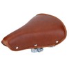 Broco Bike Seat Bicycle Saddle, Universal Comfortable Brown Rivets Bike