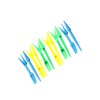 6 Sets Multicolor Planting Seedlings Dibber Widger Garden Tool Plastic