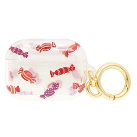 Coach FC8085 C8085 Accessory (Key Chain) Clear Multi Candy Print Plastic Airpods Pro Case, Women's, Outlet Product, Brand: Parallel Imported