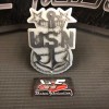 WinterFab US Navy Master Chief Insignia Two Layer Hitch Cover