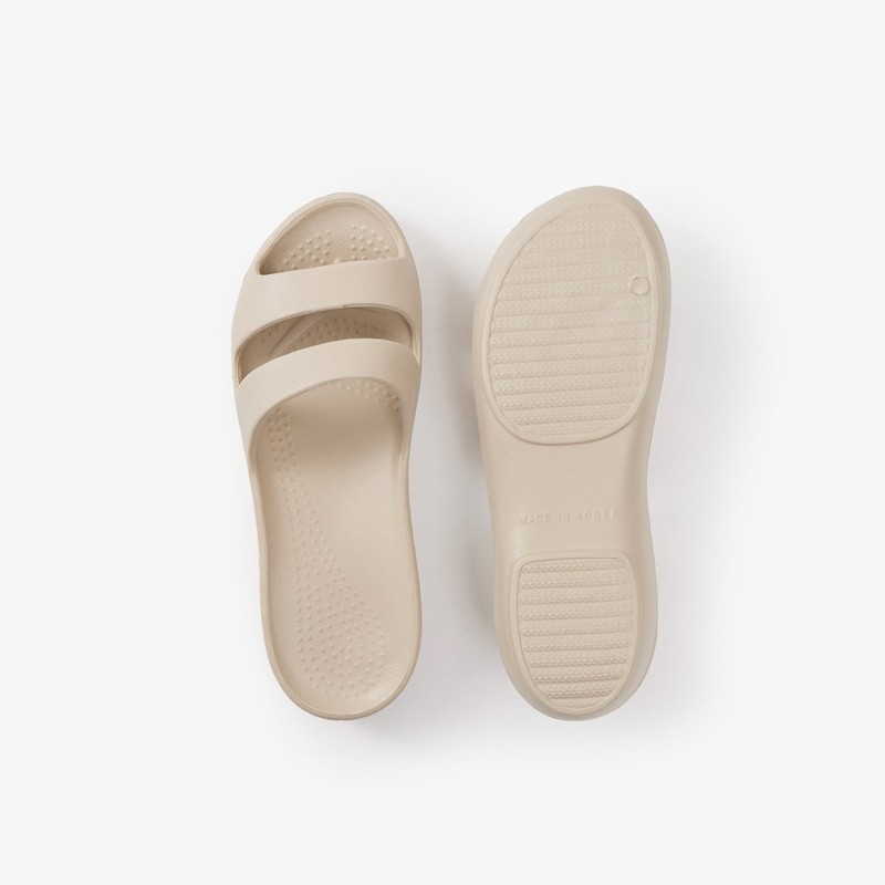 JAJU [JAJU] Euro Bathroom Slippers 230-245mm Beige