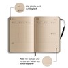 matabooks Samaya 2026 A5 Calendar, Colour: Black, Vegan Year Planner
