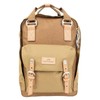 Doughnut Macaroon Euro 16 Backpack 38 cm Khaki x Camel,