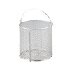 As One Stainless Steel Round Cleaning Basket, Small φ5.9 inches