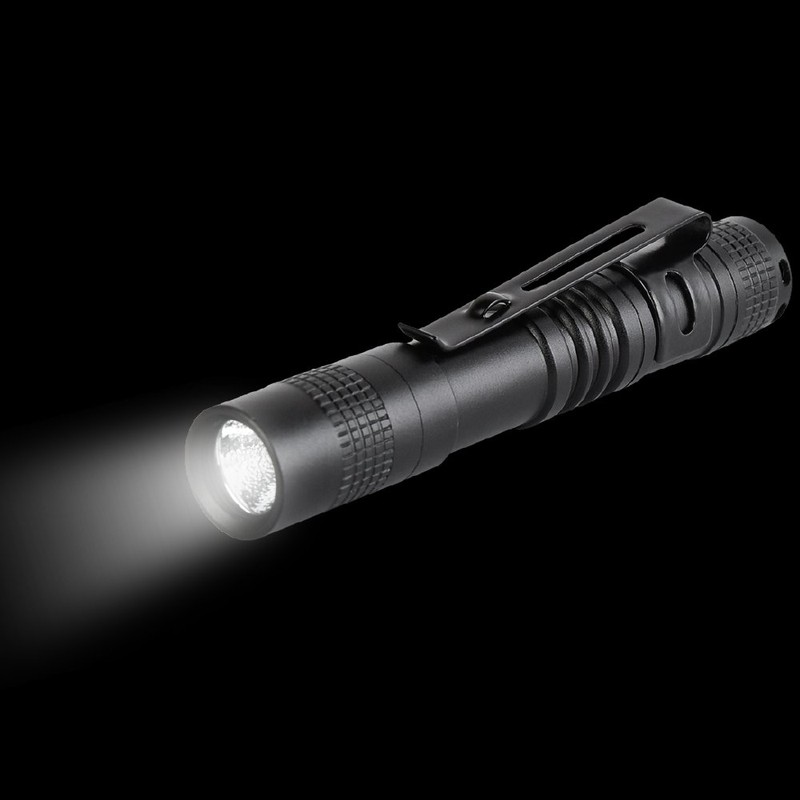 Pocketman 900LM Ultra Slim Portable XPE-R3 Mini LED Flashlight Belt