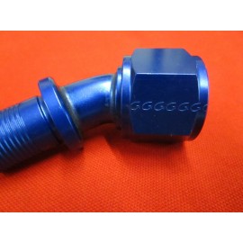 GOODRIDGE -12 FITTING  4031-12DBZ 15 DEGREE CRIMP ON FITTING, NASCAR FITTING