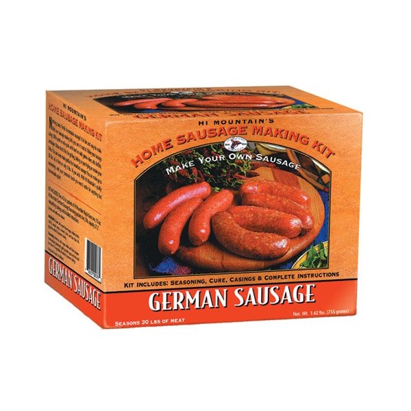 Hi Mountain Jerky German Sausage Kit, 2-Pound Boxes