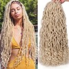 Stephanie 24 Inch Goddess Faux Locs Crochet Braids With Curly