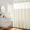 River Dream Heavyweight No Hooks Required Dotted Waffle Weave Shower