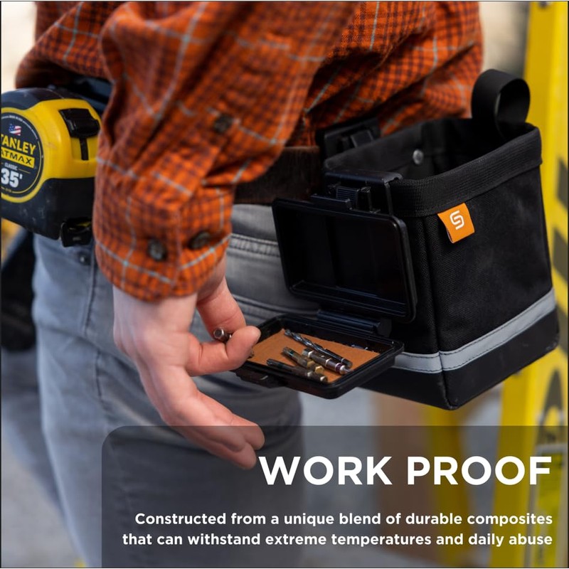 SwatClips Magnetic Drill Bit Holder – Compact & Durable Magnetic