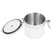 Stainless Steel Sealed Canister Coffee Flour Sugar Container Storage Jar