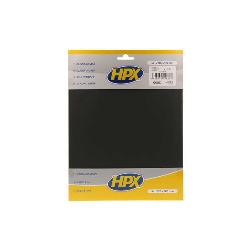 HPX 235939 Sandpaper Grain 2000 Pack of 4
