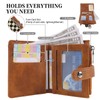 MAIITRIP Small Checkered Wallet for Women,RFID Blocking PU Leather Bifold