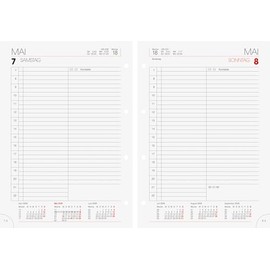 BRUNNEN Daily Replacement Calendar Model 765 2026 143 x 202 mm