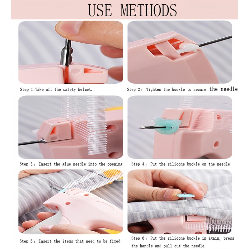 Micro Stitch Gun for Clothes Stitchy Quick Clothing Fixer Mini