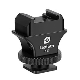 Leofoto FA-13+FA-10 Quick Release Adapter [Cold Shoe to Cold Shoe] / Domestic Imported Product