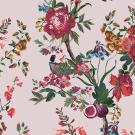 Joules Forest Chinoiserie Antique Crème Wallpaper