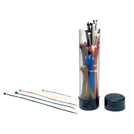 Performance Tool W2918 250pc Varying Colors and Lengths Cable Ties Pack
