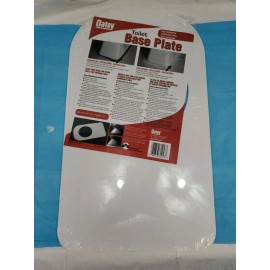 Oatey Toilet Base Plate White Floor Trim 31258