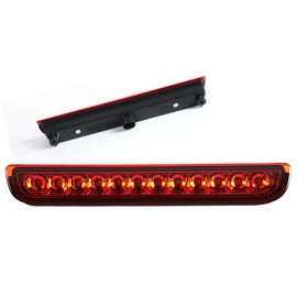PM PERFORMOTOR Compatible with FJ Cruiser 07-14 Full LED Third 3RD Tail Brake Light Rear Stop Lamp Red